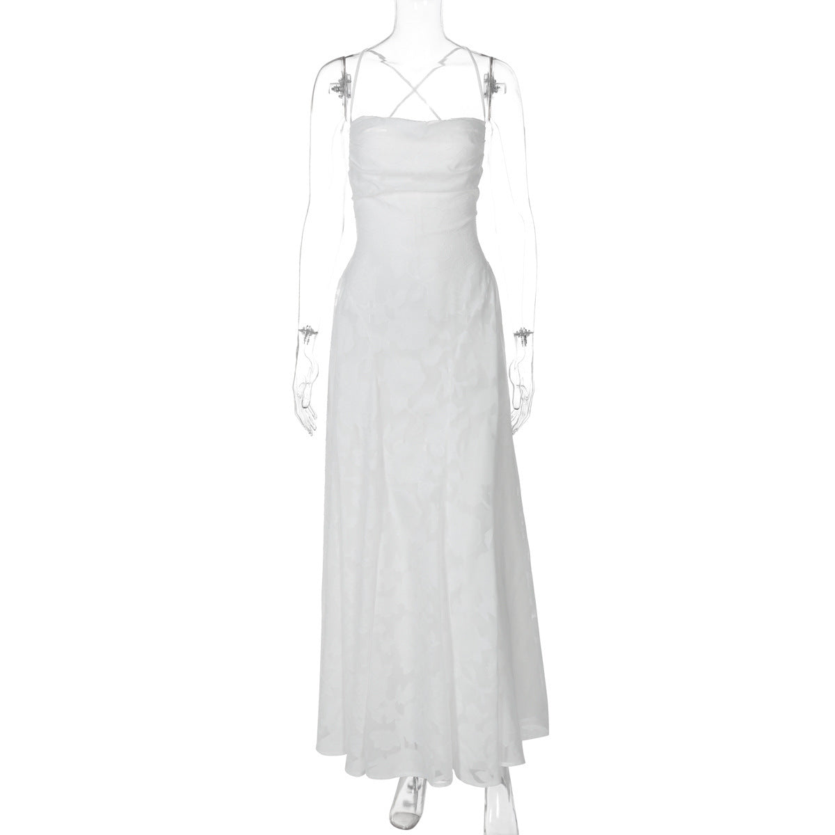 Elegantes Abendkleid Damen Floral Muster Chic und Elegant