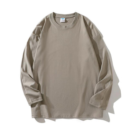 Damen Langarm-Top aus 100% Baumwolle Elegantes Design