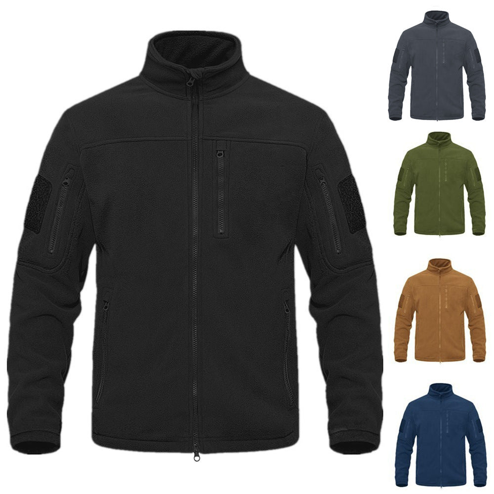 Herren Fleecejacke Warm Praktisch - IdealeKleiden