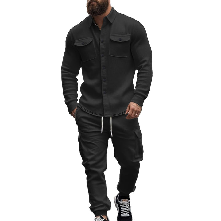 Herren Casual-Set: Bequeme Hose &amp; Lässiges Hemd