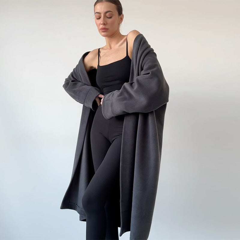 Weicher Damen Wintermantel Oversized Stil