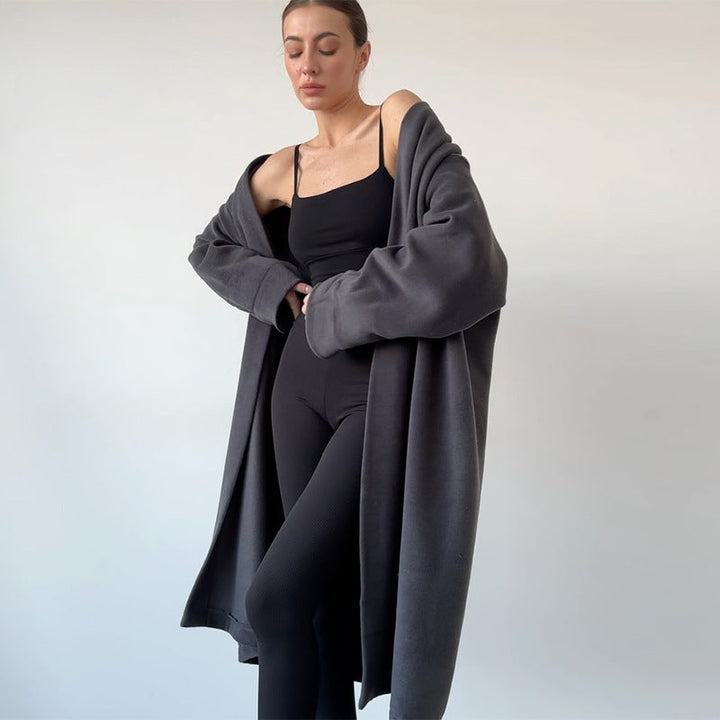 Weicher Damen Wintermantel Oversized Stil