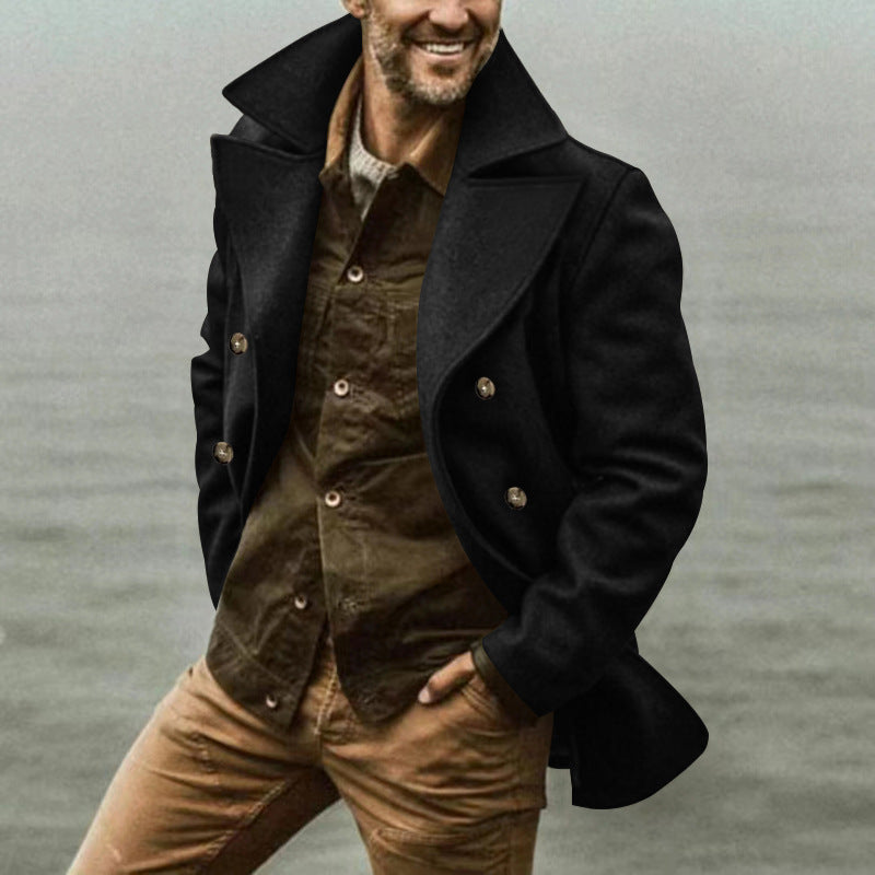 Herren Wintermantel Modern Warm Isoliert