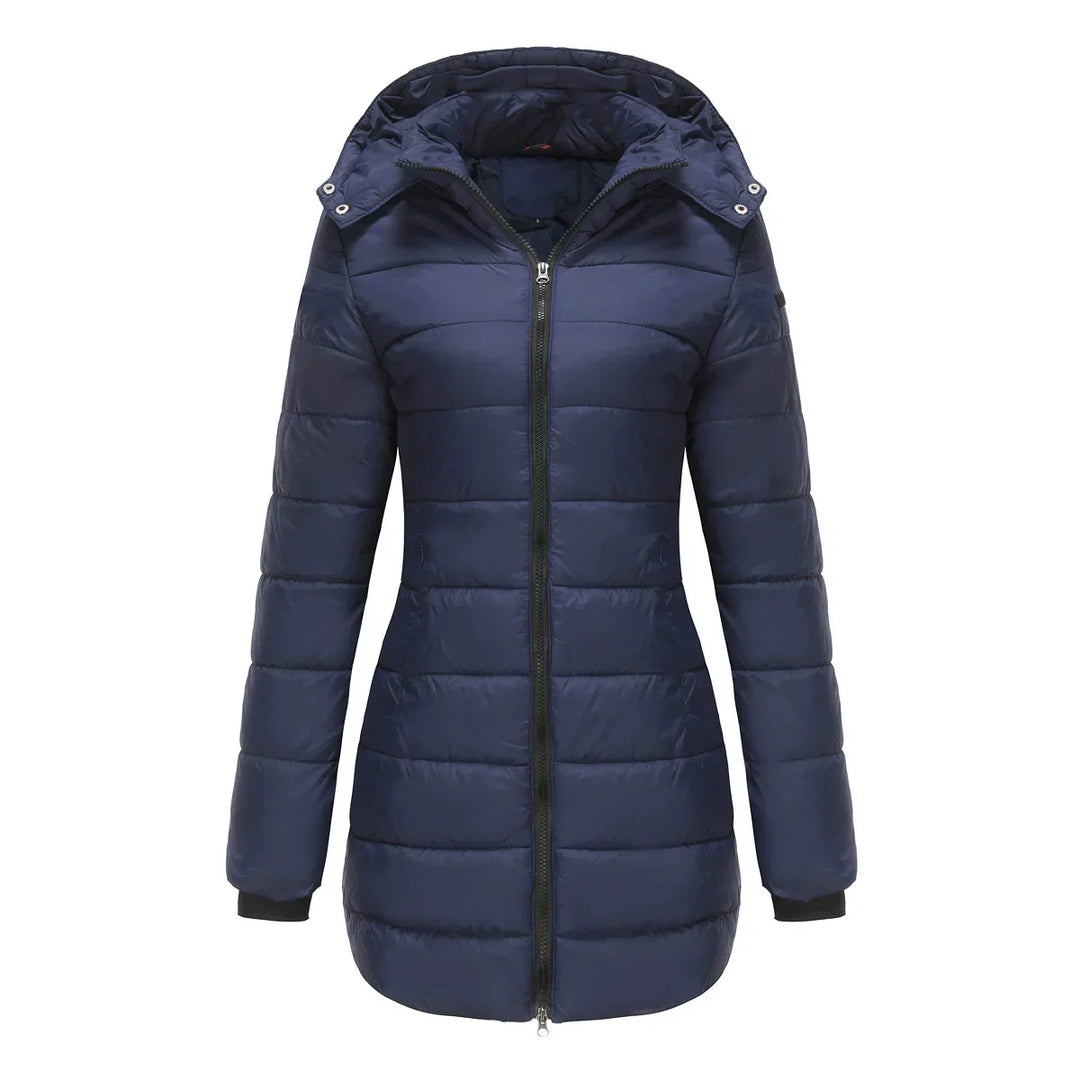 Damen Pufferjacke Gefüttert Warm Isoliert