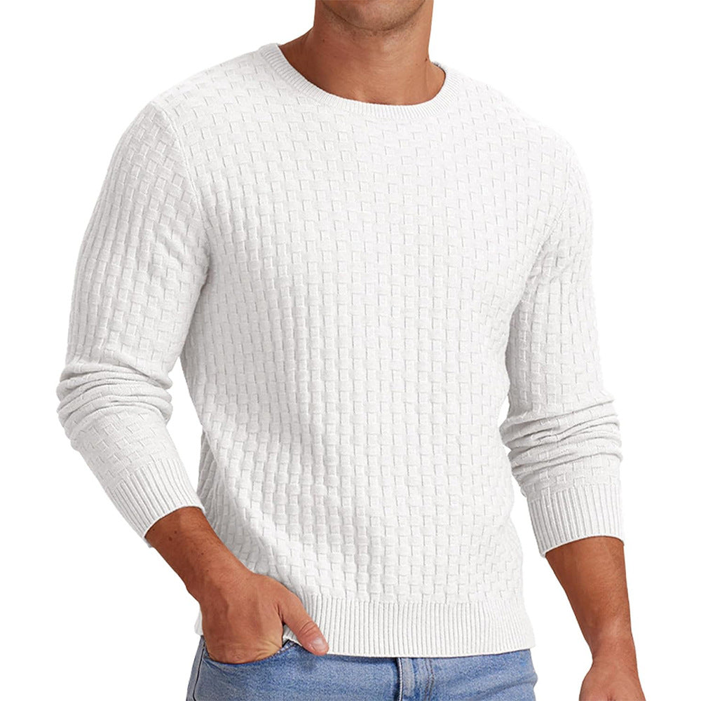 Herren Sweatshirt Langarm Rundhals Modern Design