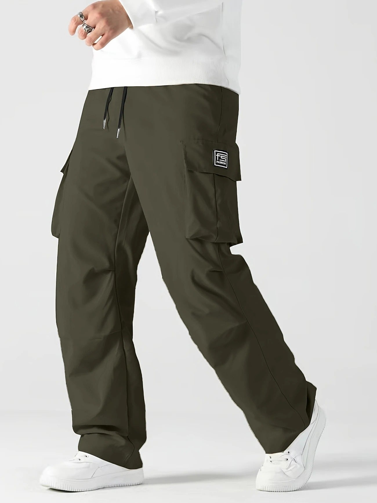 Herren Cargo-Hose Bequem Multifunktional