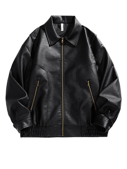 Herren Kurzjacke Elastisch Mit Taschen