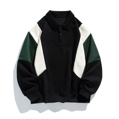 Damen Polo Pullover Modern Farben Trendy Style