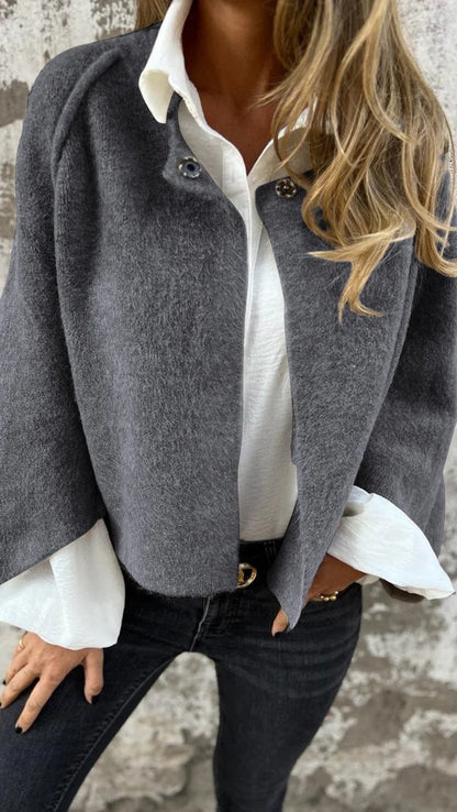Kurze Cashmere Damenjacke Luxus Qualität