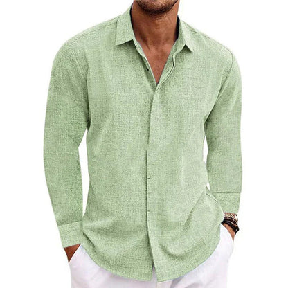 Herren Freizeithemd atmungsaktiv Langarm Modern Cut