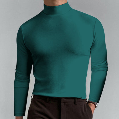Herren Rollkragenpullover Schick Modern