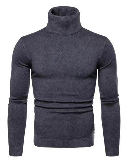 Herren Rollkragenpullover aus Baumwolle Elegantes Design