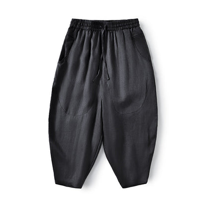 Damen Leinenhose Bequem Elegant Weich