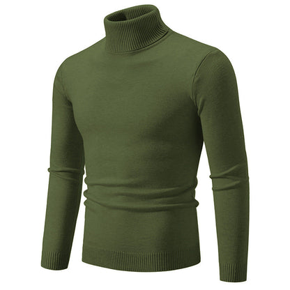 Herren Rollkragenpullover Feine Baumwolle Elegantes Design