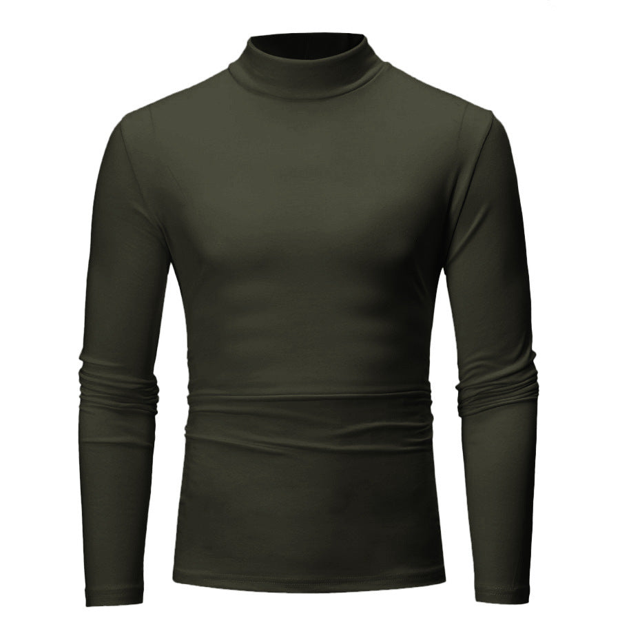 Herren Pullover Rollkragen Slim Fit Elegant
