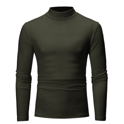 Herren Pullover Rollkragen Slim Fit Elegant