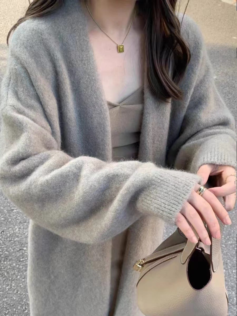 Damen Strickjacke Oversized Weich