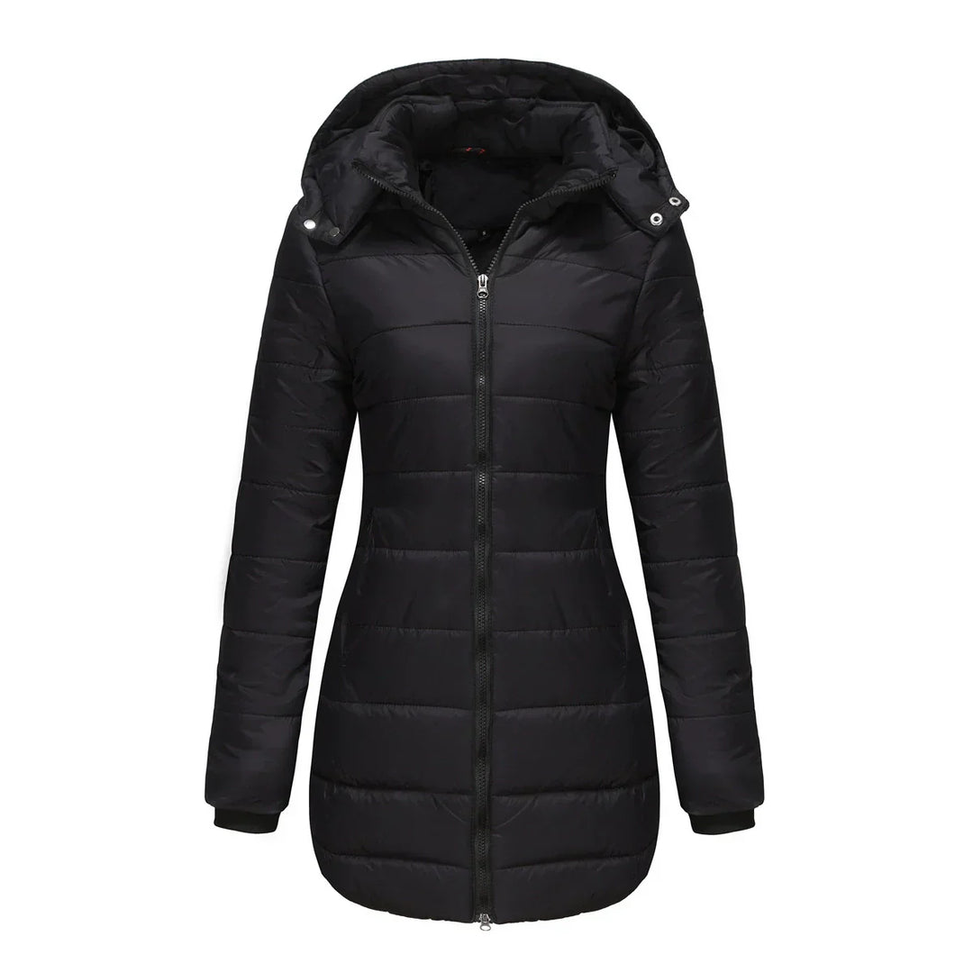 Damen Pufferjacke Gefüttert Warm Isoliert