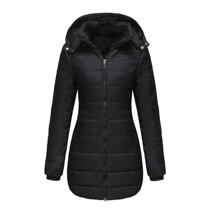 Damen Pufferjacke Gefüttert Warm Isoliert