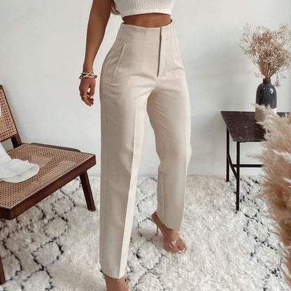 Elegante Damenkleid Slim Fit Hochtailliert Gefüttert