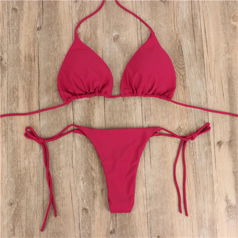 Damen Bikini-Set Einfach Elegant Verstellbar