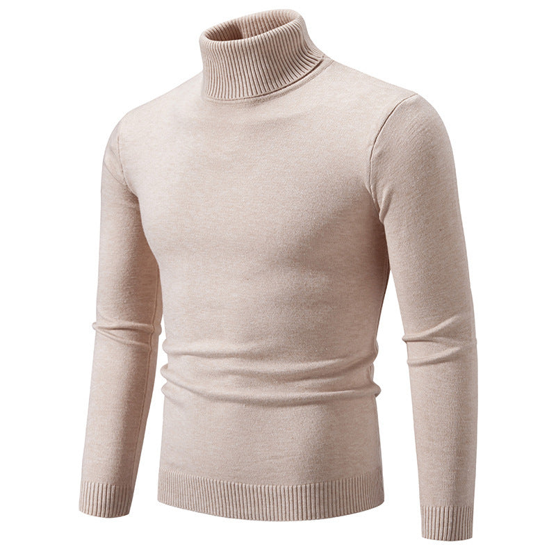 Herren Rollkragenpullover Feine Baumwolle Elegantes Design