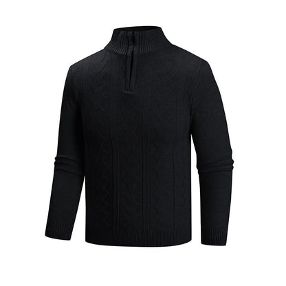 Herren Pullover Hochkragen Elegantes Design