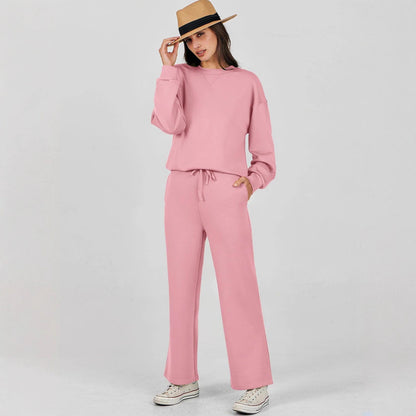 Damen Sweatanzug Bequem Komfortwear - IdealeKleiden