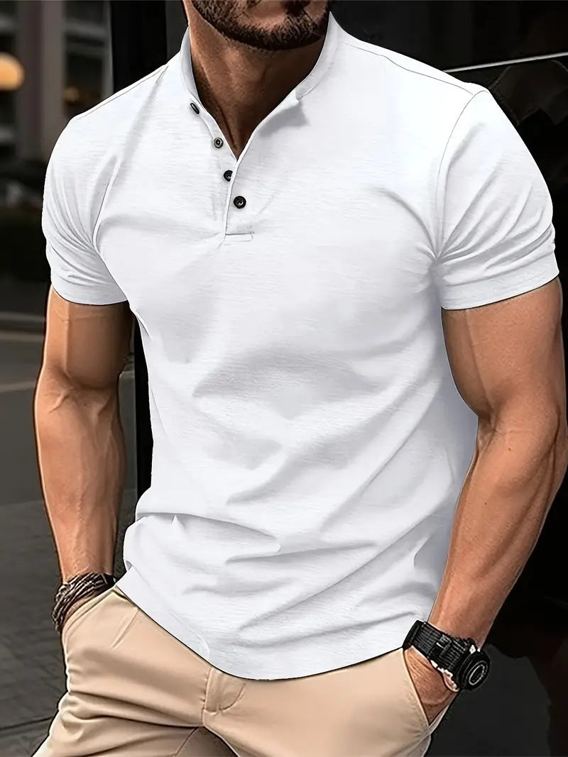 Herren Poloshirt Kurzarm Modern Style