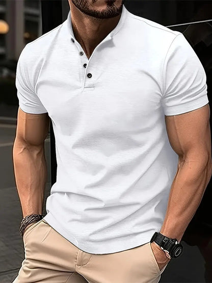 Herren Poloshirt Kurzarm Modern Style