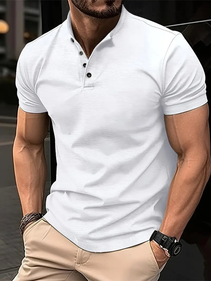 Herren Poloshirt Kurzarm Modern Style