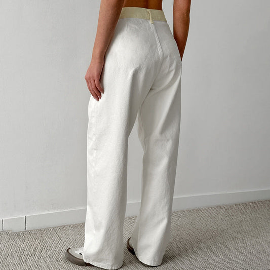 Bequeme Damen Hose Elegant - IdealeKleiden