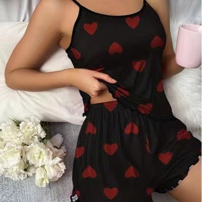 Komfortable Shorts Lounge Set Damen