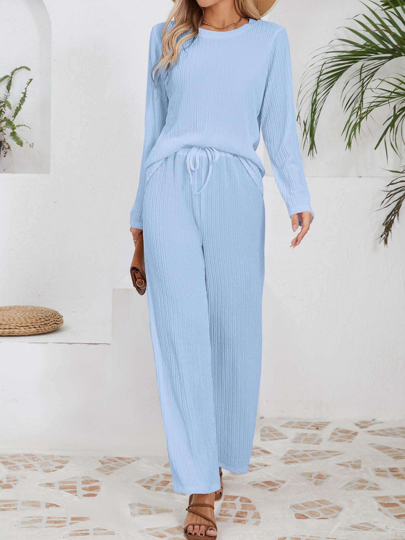 Damen Lounge Set Leicht Elastisch Komfortabel