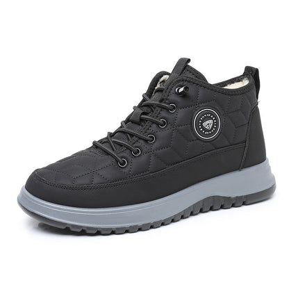 Damen Winterstiefel Warm Isoliert Elegant