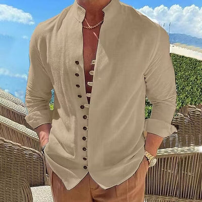 Herren Leichtgemachte Freizeithemd Casual Style