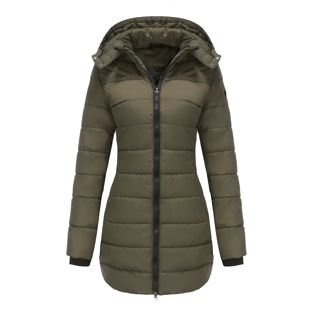 Damen Pufferjacke Gefüttert Warm Isoliert