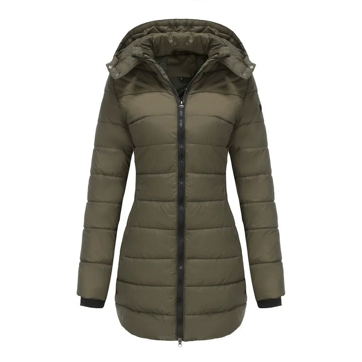 Damen Pufferjacke Gefüttert Warm Isoliert