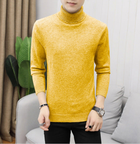 Herren Rollkragenpullover aus Baumwolle Elegantes Design