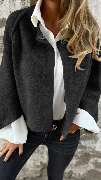 Kurze Cashmere Damenjacke Luxus Qualität
