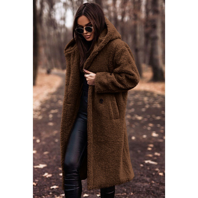 Damen Oversized Mantel Weich & Bequem