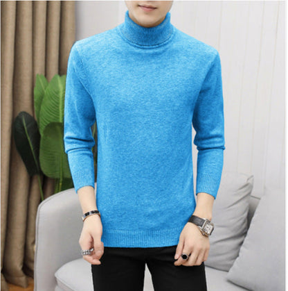 Herren Rollkragenpullover aus Baumwolle Elegantes Design