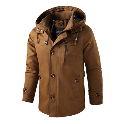Stylische Kapuzenjacke Herren Emerik