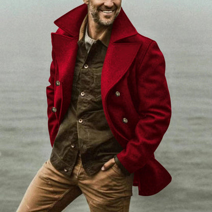Herren Wintermantel Modern Warm Isoliert