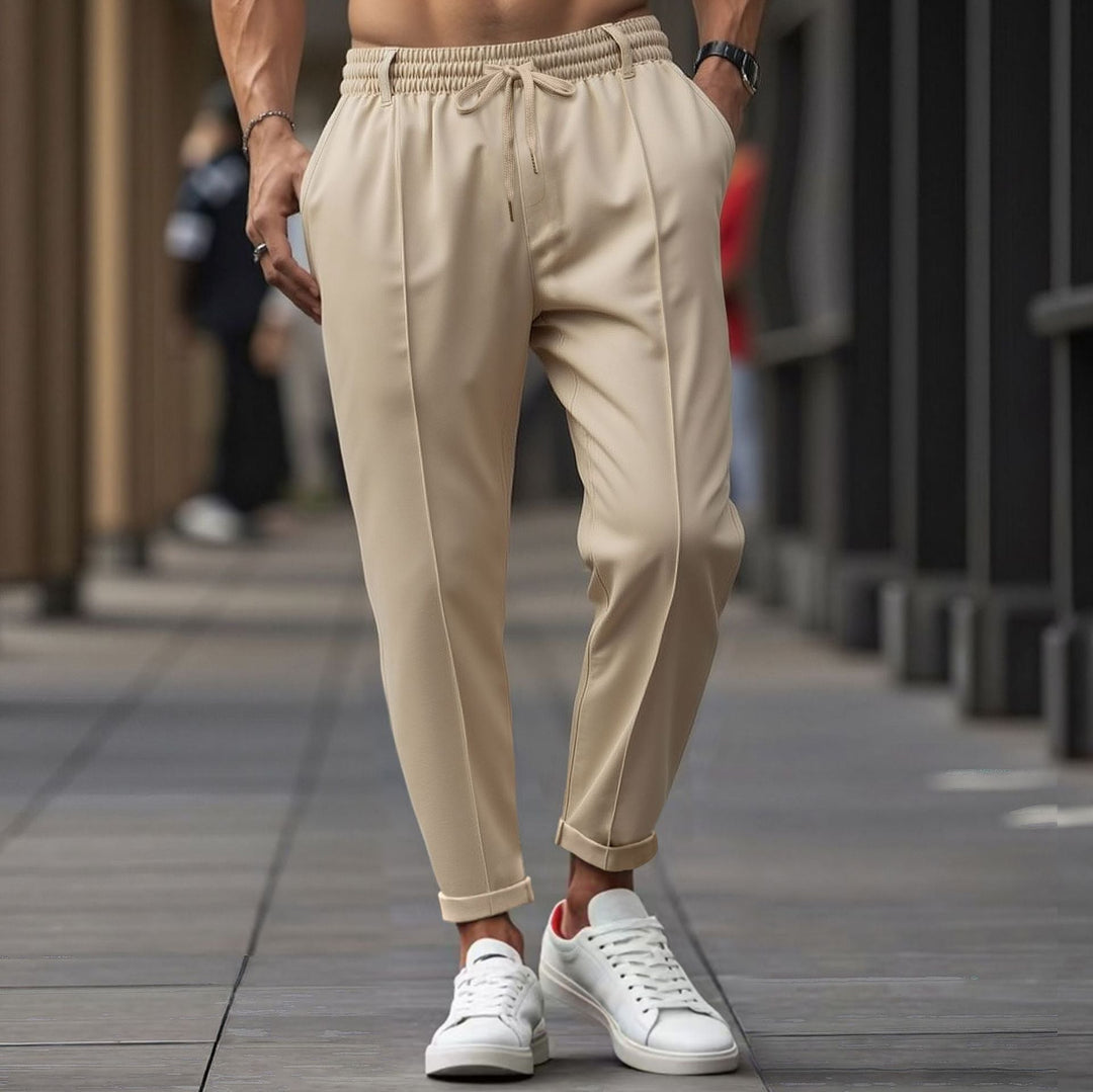 Herrenhose Bequem Elastisch Baumwolle