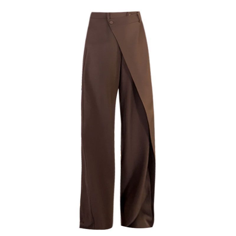 Damen Hose Elegant Weit Palazzo Stil