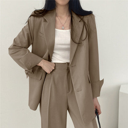 Elegante Damenbluse Elegant Reverskragen Hüftlang
