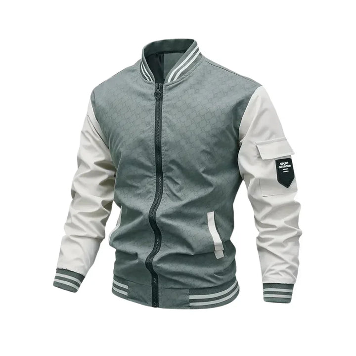 Herren Bomberjacke Sportlich Stylish
