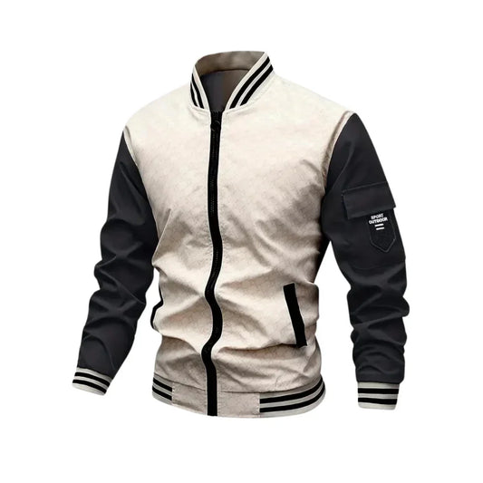 Herren Bomberjacke Sportlich Stylish - IdealeKleiden
