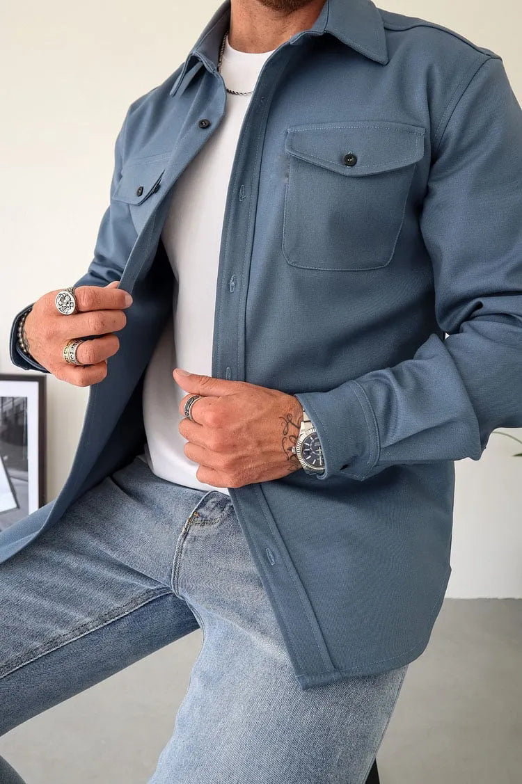 Herren Oberhemd Langarm Modern Style